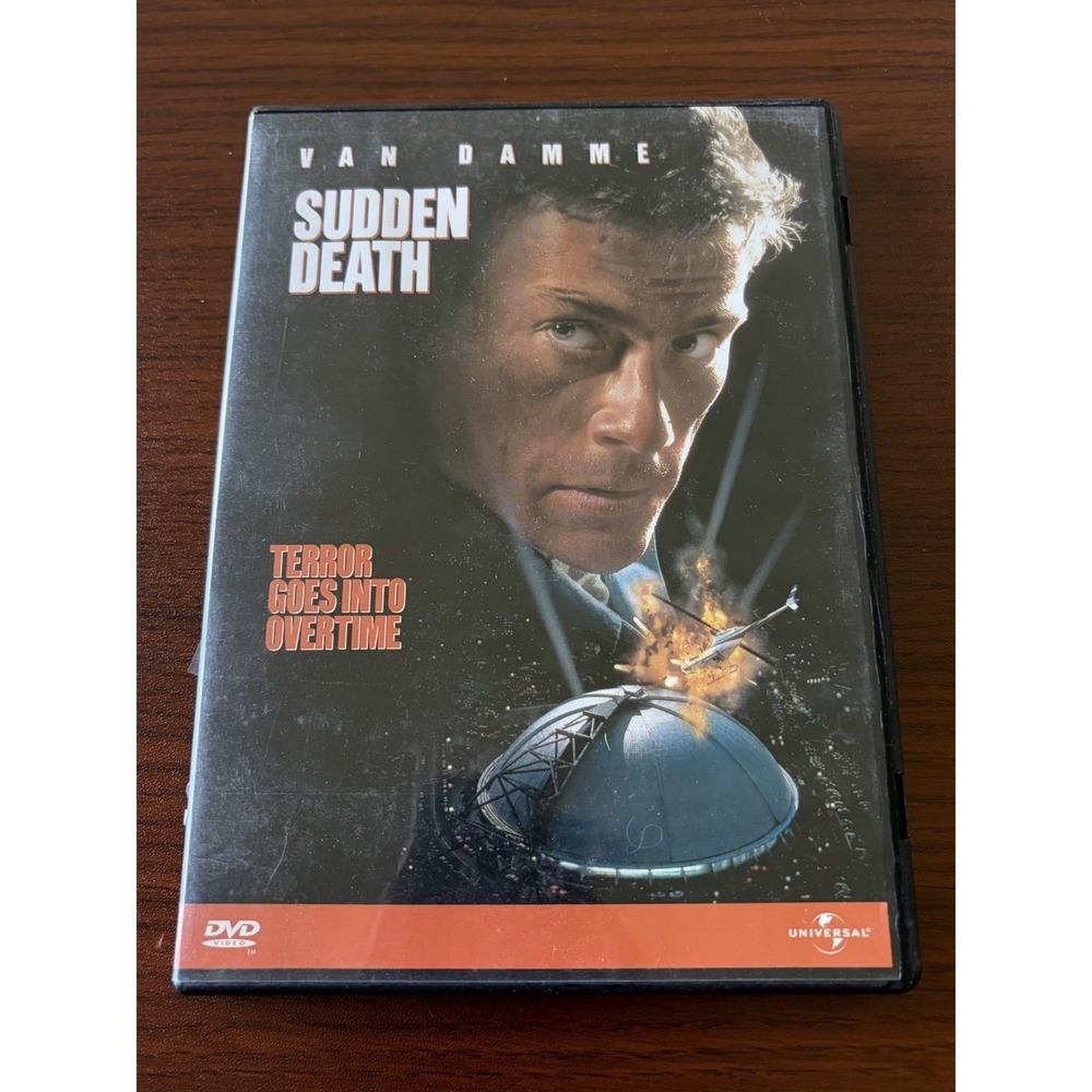 Sudden Death (DVD, 1995) Jean Claude Van‎ Damme Action Movie